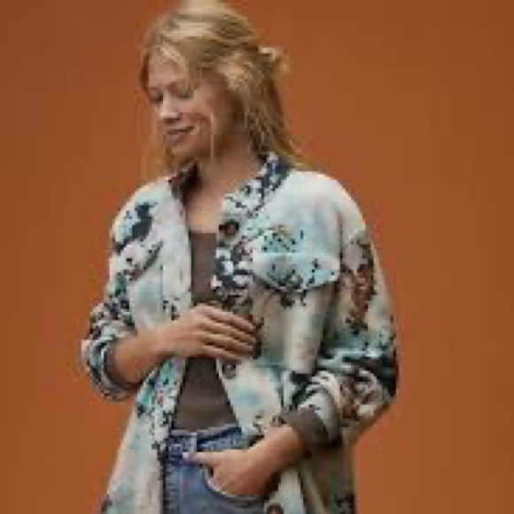 Anthropologie Wool Sweater Coat - Picture 2 of 12